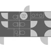 10-Stall Satellite Suites Floorplan.
