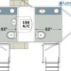 2-Stall Forest River Restroom Trailer (Kansas City only)