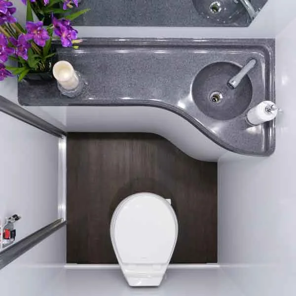 2-Stall Majestic Restroom Trailer
