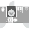 2-Stall Satellite Spa Restroom Trailer
