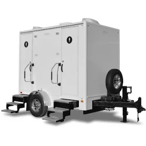 2-Stall Satellite Spa Restroom Trailer