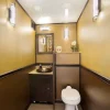 3-Stall Black Tie Restroom Trailer