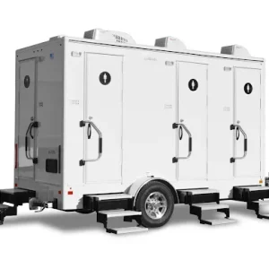 4-Stall Satellite Spa Bathroom Trailer