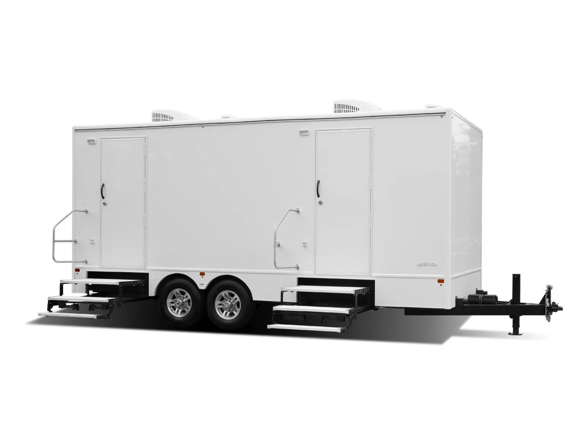 8-Stall Satellite Suites Restroom Trailer