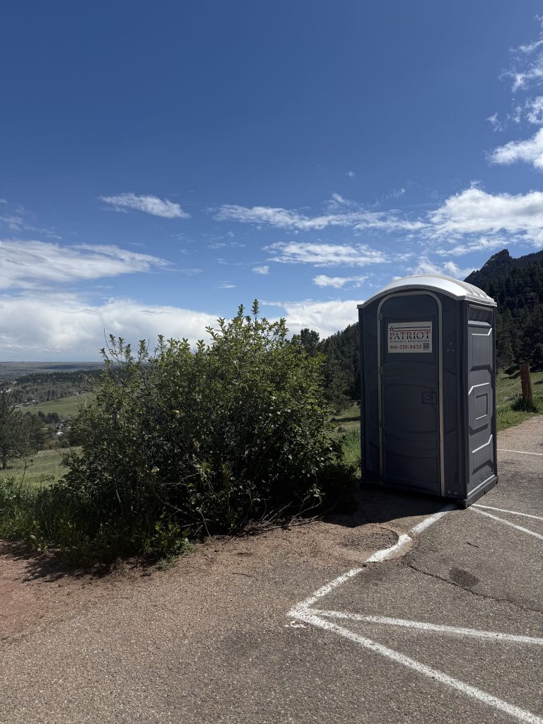 Standard porta potty rental in Denver, CO.
