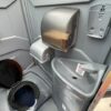 A picture of the Deluxe sink porta potty rental interior