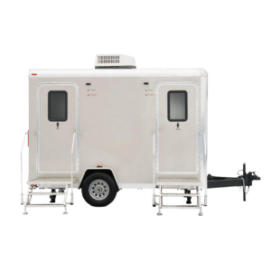 2-Stall Forest River Luxury Restroom Trailer.