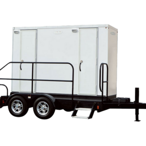 2-Stall Satellite Selfie Restroom Trailer.