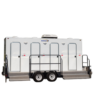 4-Stall Majestic Luxury Restroom Trailer.