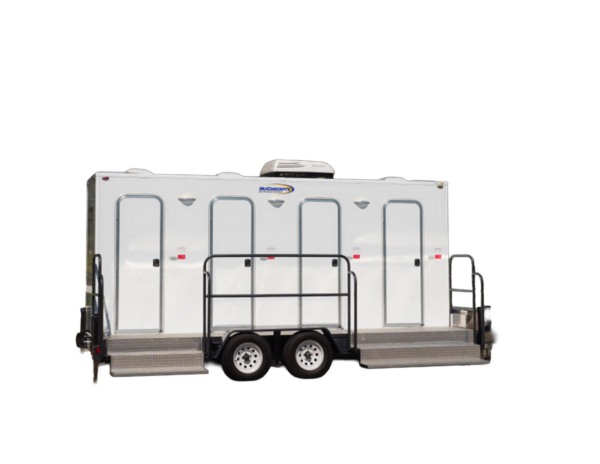 4-Stall Majestic Luxury Restroom Trailer.