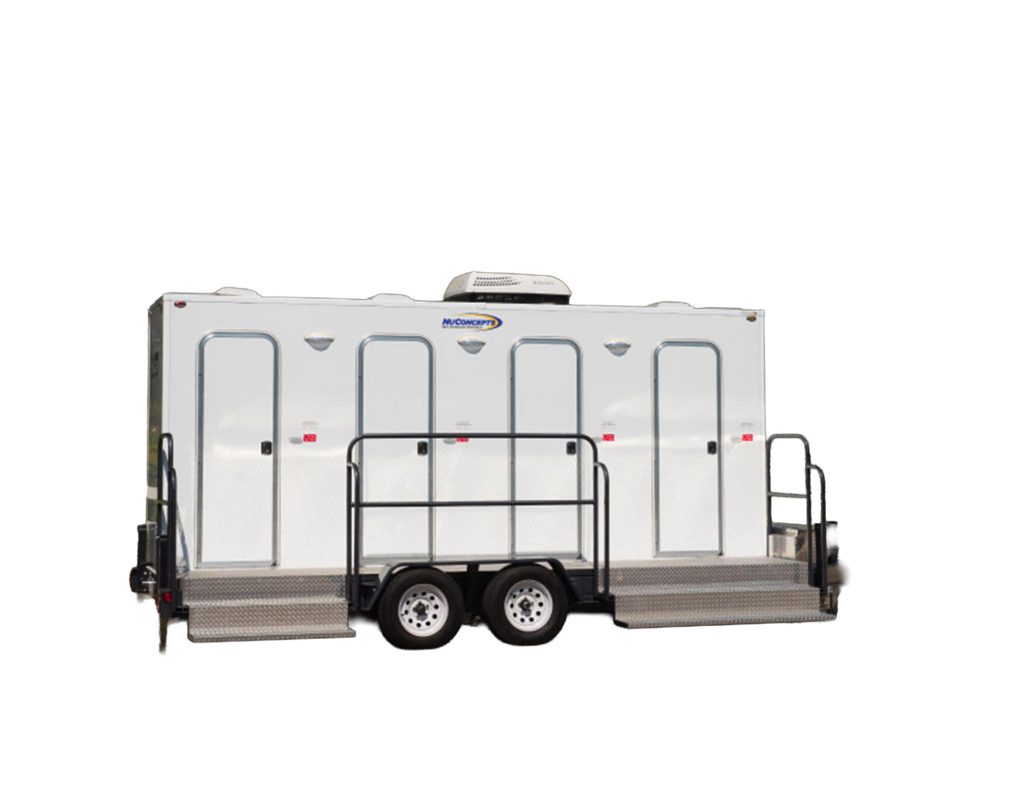 4-Stall Majestic Luxury Restroom Trailer.