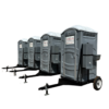 Towable Porta Potty Rental Product Photo.