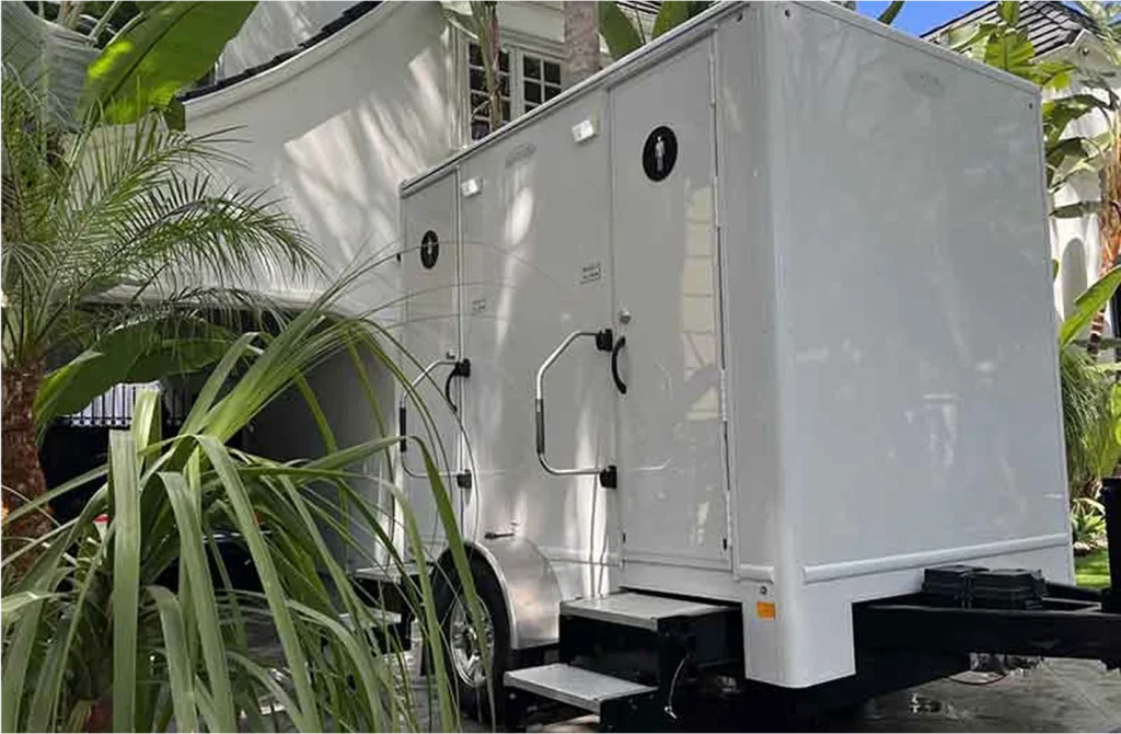 Porta Potty & Luxury Portable Restroom Trailer Rentals in the Inland Empire (Riverside & San Bernardino County)