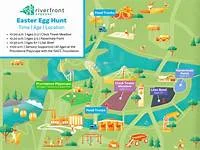 Riverfront Spokane Easter egg hunt map